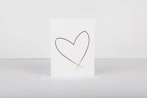 Lewiston Heart - Greeting Card