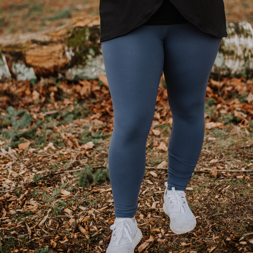 Lynx Fully Belly Maternity Legging- Charcoal