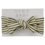 Load image into Gallery viewer, Olive Stripe Head Wrap
