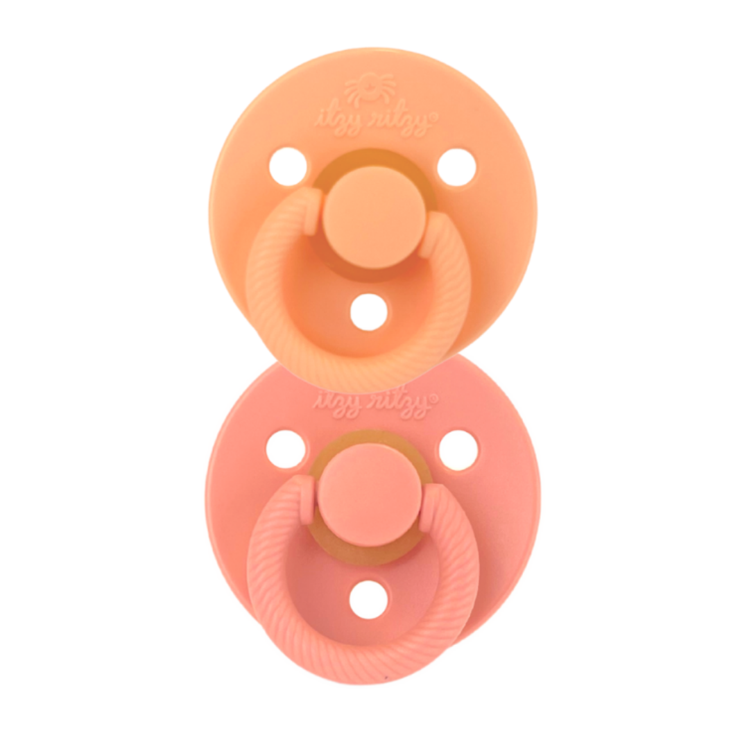 Apricot/Terracotta - Itzy Soother Natural Rubber