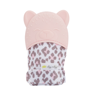 Itzy Mitt™ Silicone Teething Mitts - Leopard