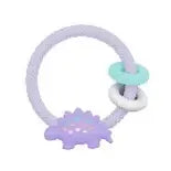 Lilac Dino - Ritzy Rattle Silicone Teether