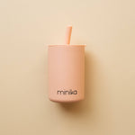 Load image into Gallery viewer, Straw cup with lid - Blush
