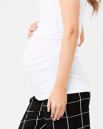 Organic Nursing Tank - WHITE