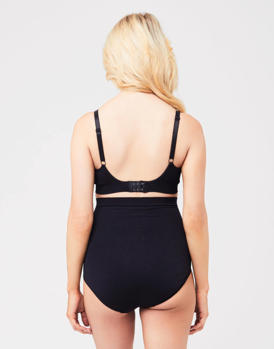 Seamless Nursing Bra Black