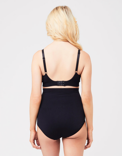Seamless Nursing Bra Black