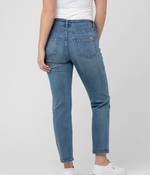 Load image into Gallery viewer, Hunter Over Bump Crop Jean - Clean Fade
