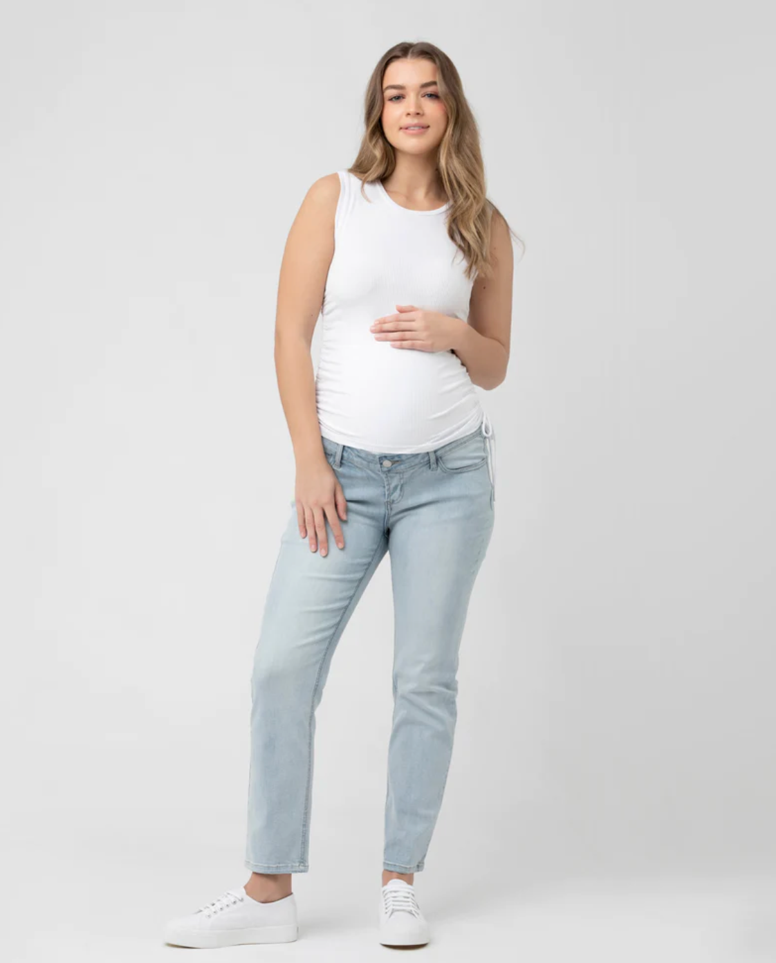 Jodie Ruched Rib Tank