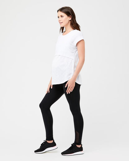 Active Over Tummy Legging Black