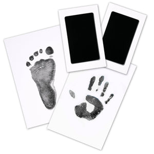 2Pack Hand, Footprint Inkless Ink Pads (Jet Black)