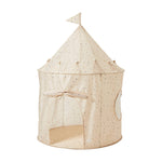 Load image into Gallery viewer, Recycled Fabric Play Tent Castle - Terrazzo Beige

