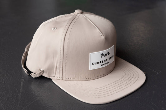 "Shae'd" Waterproof Snapback - Beige
