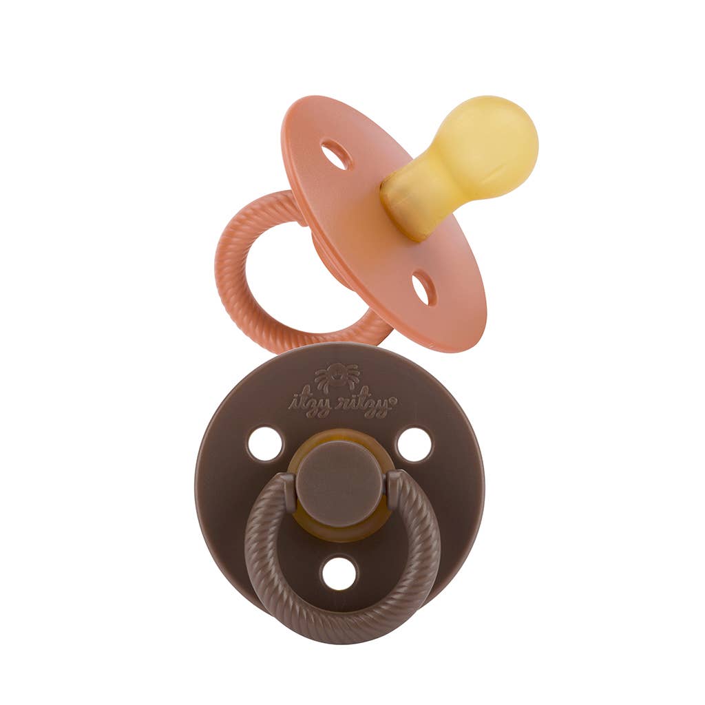 Chocolate/Caramel - Itzy Soother™ Natural Rubber