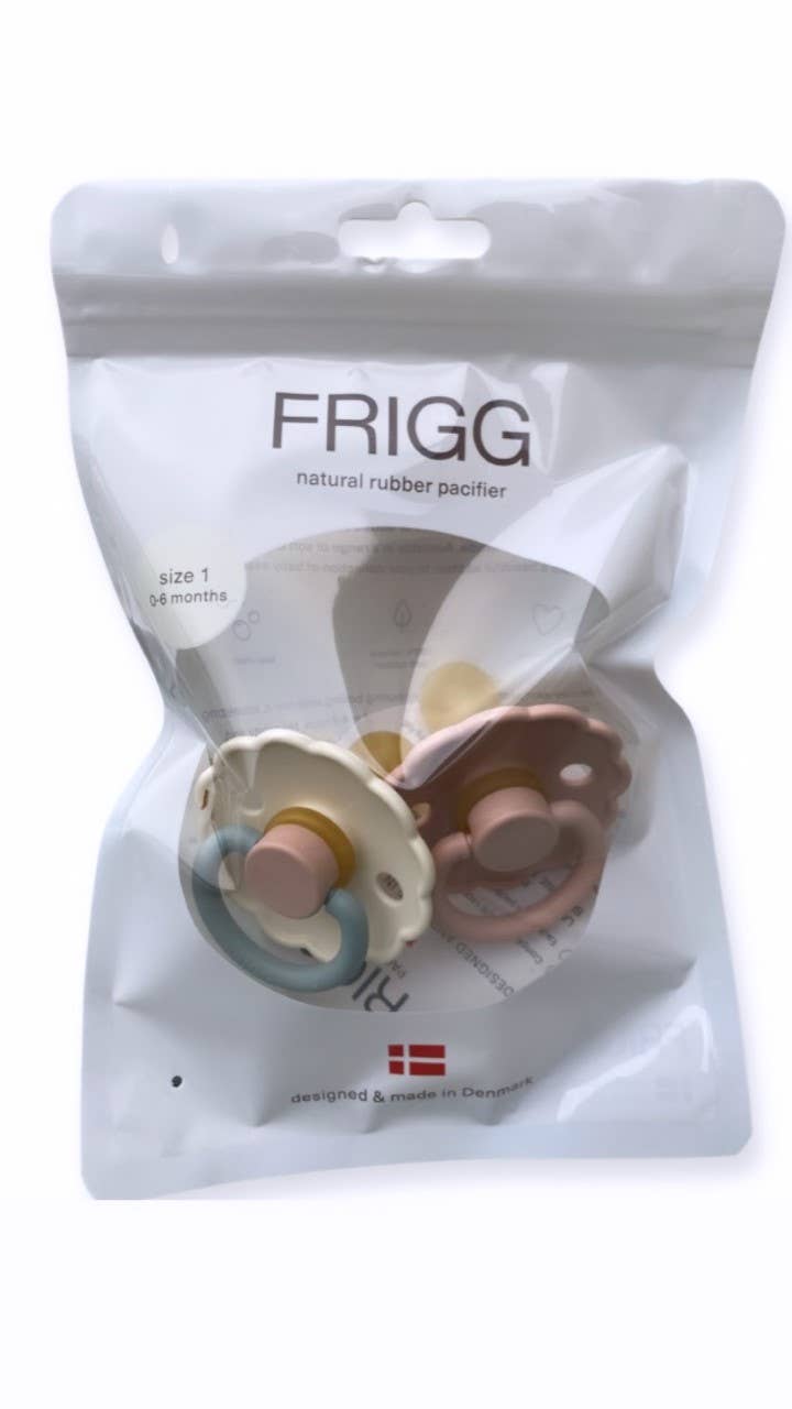 FRIGG Daisy pacifier - Assorted size1 (2pk)