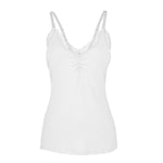 Load image into Gallery viewer, Lace Nursing Camisole - White
