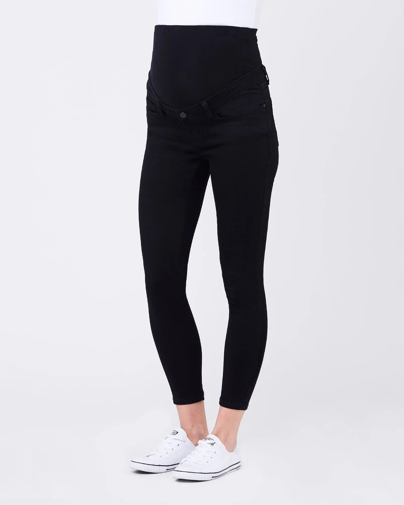 Rebel Ankle Grazer Jegging- Black