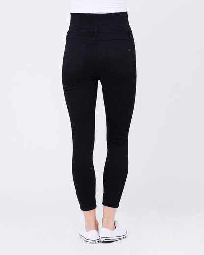 Rebel Ankle Grazer Jegging- Black